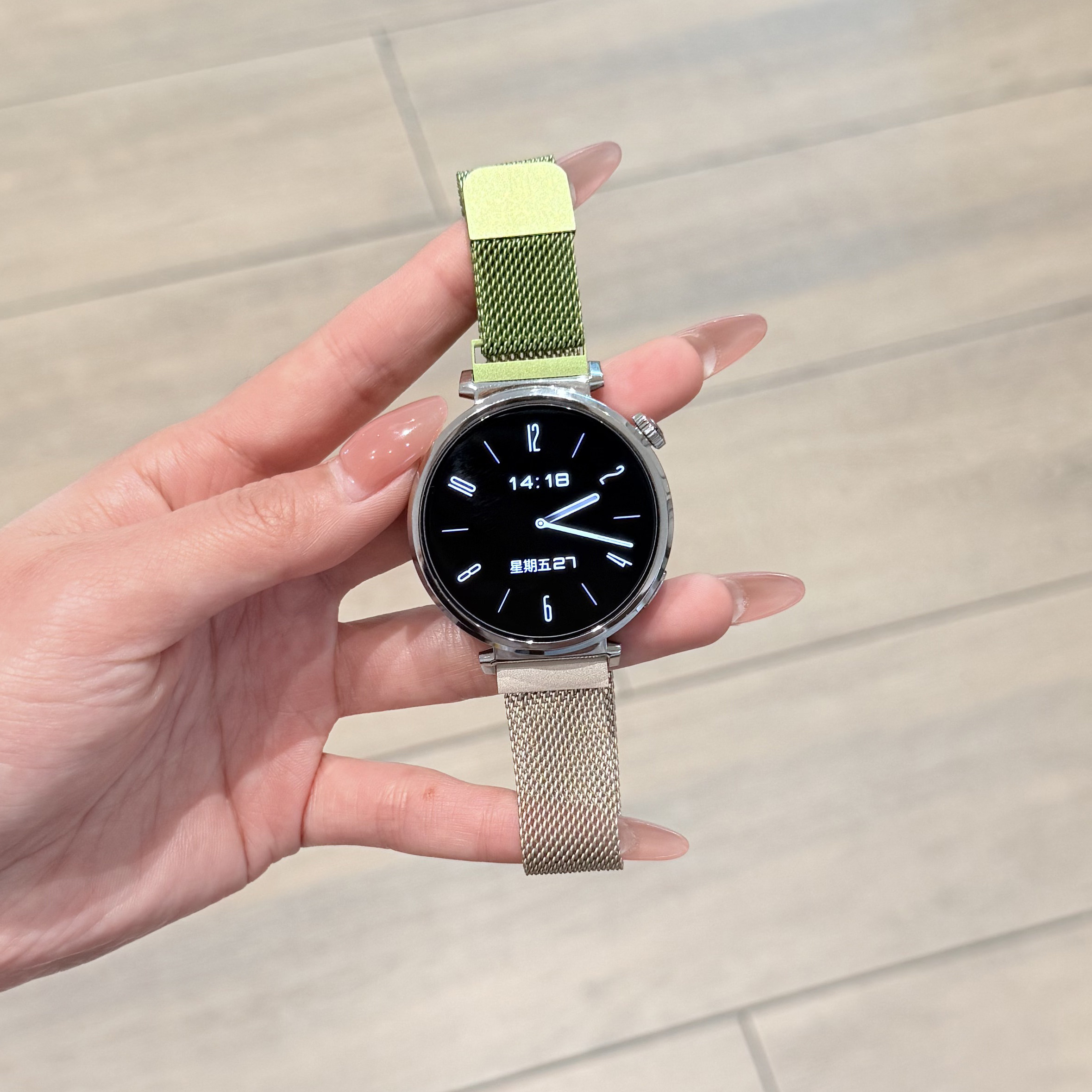 适用华为GT6表带Gt5手表米兰尼斯磁吸GT4watch3Fit4Pro夏天透气