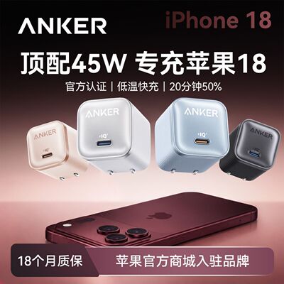 安克充电器ANKER低温不伤机