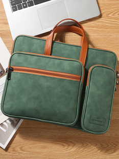 复古内胆包16.1寸惠普星13.3全包防水外套 惠普战66五代笔记本电脑包15.6英寸适用光影精灵8Victus手提拉杆式