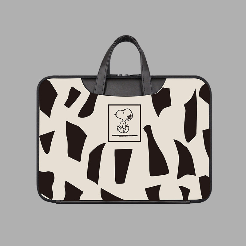 戴尔笔记本电脑包15.6英寸适用G15手提拉杆式16pro内胆包14pro可爱卡通ins少女风毛绒防水全包大容量抗震防刮