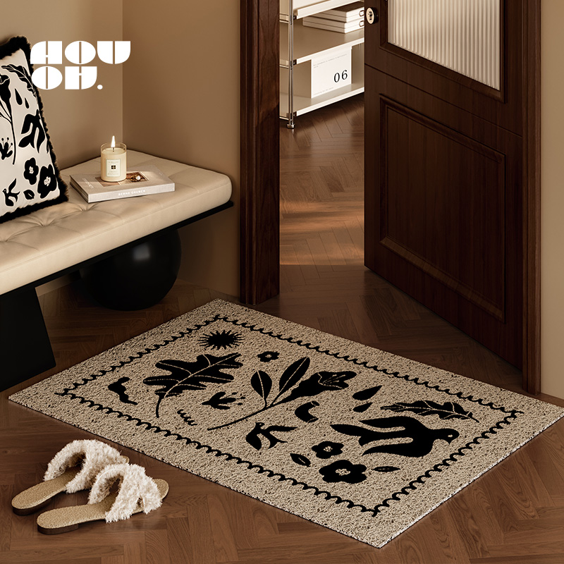 高级感防滑耐脏入户地垫