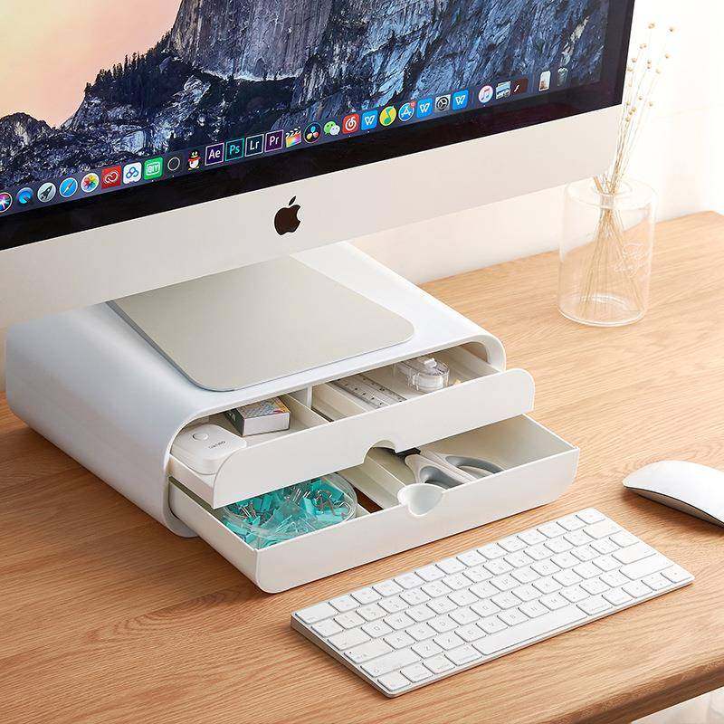 显示器增高架 办公室电脑桌面抽屉收纳盒 电脑键盘支架置物架,收纳整理,首饰盒,淘宝优惠券,粉丝福利购,淘宝优惠卷