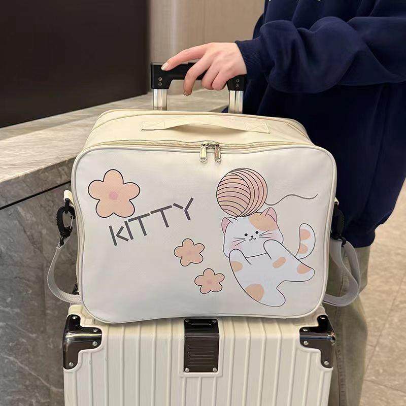 可爱大容量衣服收纳包学生出游行李袋牛津布耐磨防水收纳袋旅行包,收纳整理,其他收纳袋,淘宝优惠券,粉丝福利购,淘宝优惠卷