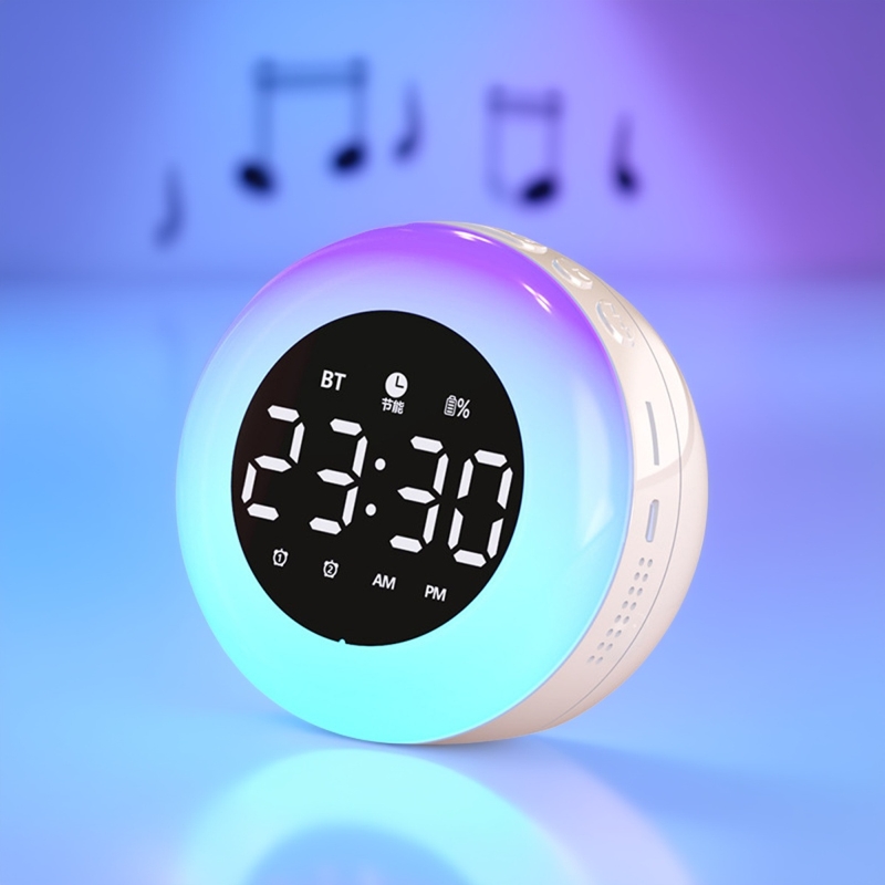 钟表智能夜光静音简约床头卧室