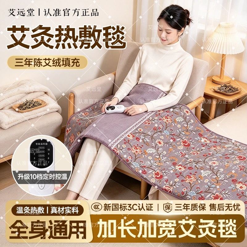 艾远堂【2026升级款】2艾灸热敷温灸器艾绒床垫褥子全身通用家用