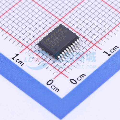 信号开关/编解码器/多路复用器 MAX6818EAP+T SSOP-20 原装正品