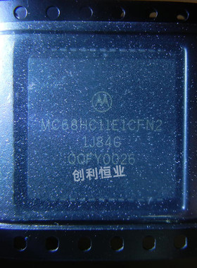 全新原装 MC68HC11E1CFN3 MC68HC11E1CFNE2进口微控制器芯片IC