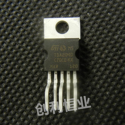 TDA2040V TDA2040 TO-220 AB类音頻功率放大器 高性能功放管 原装