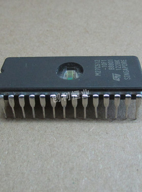 全新 M27C512-10F1 DIP28 陶瓷带窗口可擦除存储器 可直拍