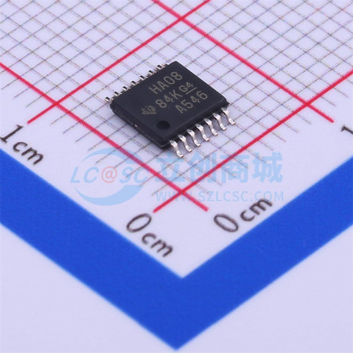 全新原装 SN74AHC08PWR 丝印HA08 TSSOP14 反相器逻辑IC