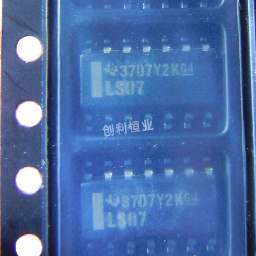 SN74LS07DR 丝印LS07 全新原装进口正品 SN74LS07 逻辑芯片 SOP14