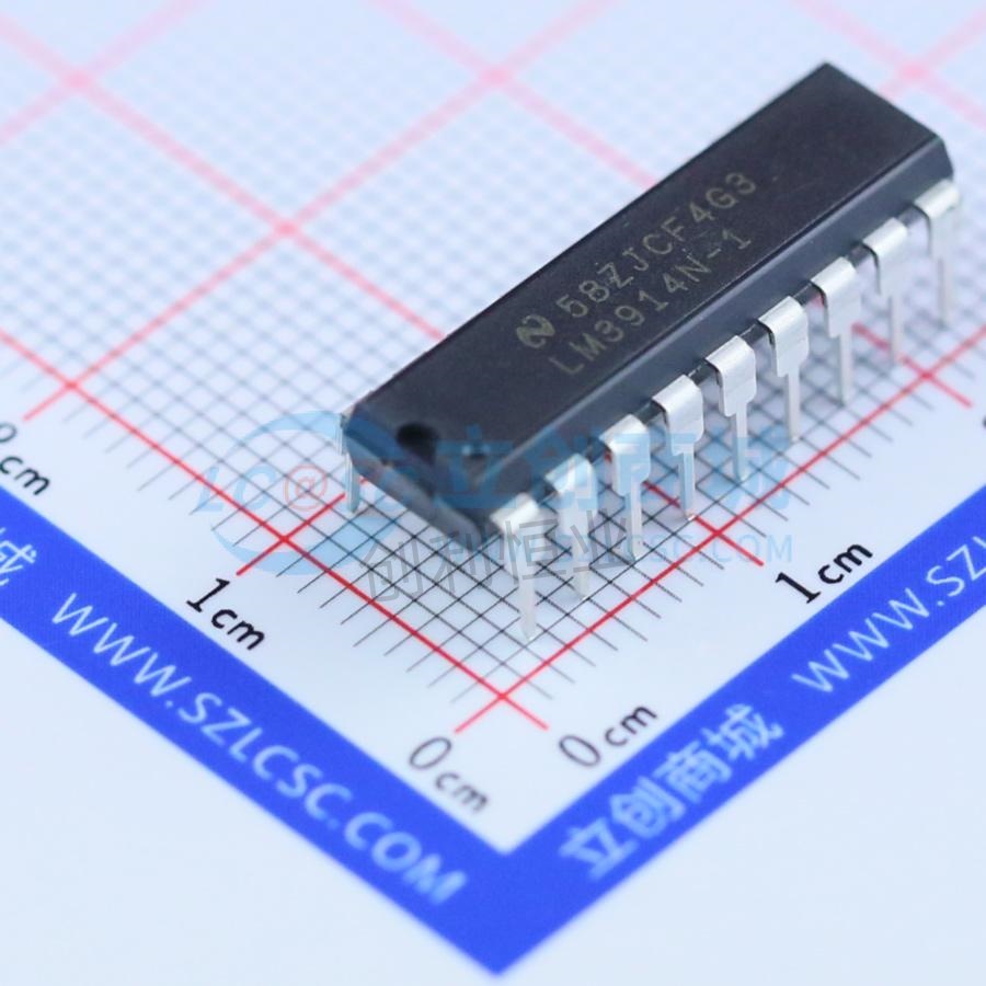 LM3914N LM3914N-1 直插DIP18 LED条形图显示驱动器 进口原装