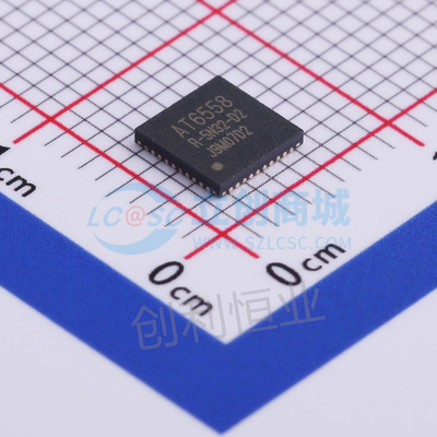 现货直发 全新原装 AT6558R-5N32 封装QFN-40 无线收发器IC芯片