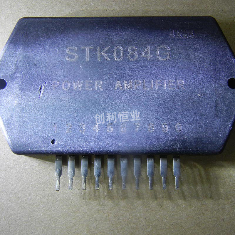 全新原装 STK084 STK084G 单声道音频功放厚膜电路电源模块IC集成图片
