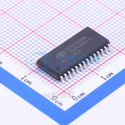 SC93F8433M 原装正品 SC93F8433M28U 贴片SOP28 微控制器芯片MCU