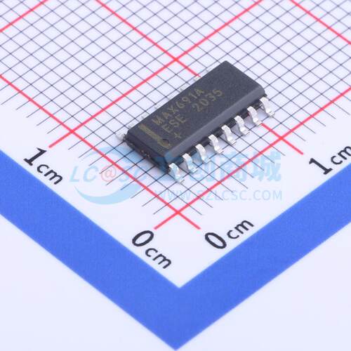 全新原装 MAX691AESE MAX691A SOP16 微处理器监控和复位电路芯片