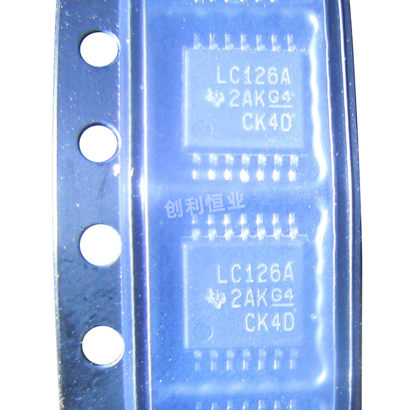 SN74LVC126APWR 丝印LC126A TSSOP14 非反相收发器芯片 全新原装