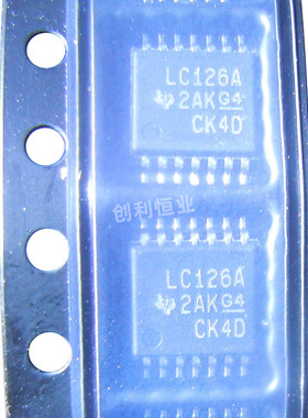 SN74LVC126APWR 丝印LC126A TSSOP14 非反相收发器芯片 全新原装