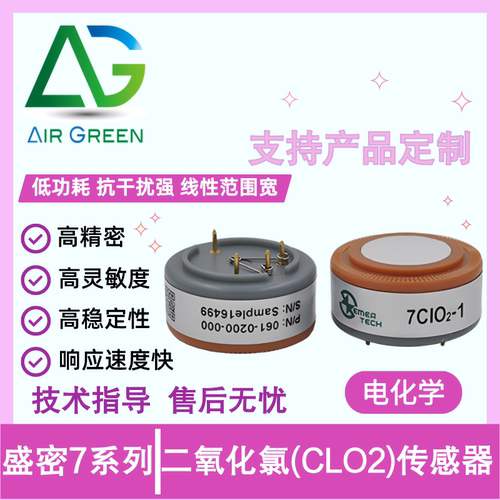 盛密二氧化氯传感器气体检测