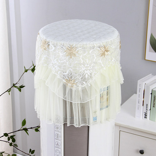 瓷猴居家布艺立式圆柱空调罩客厅