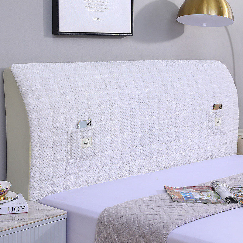 加厚秋冬高级感床头套罩全包新款