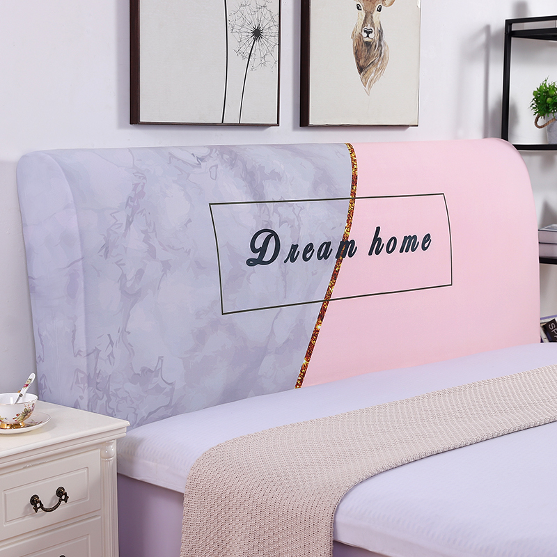 瓷猴全包床头套罩现代简约床靠背