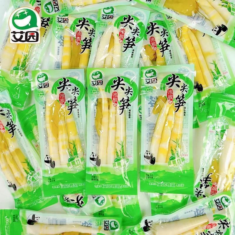 泡椒尖尖笋台湾特产风味开袋即食酸辣笋网红爆款休闲解馋小零食