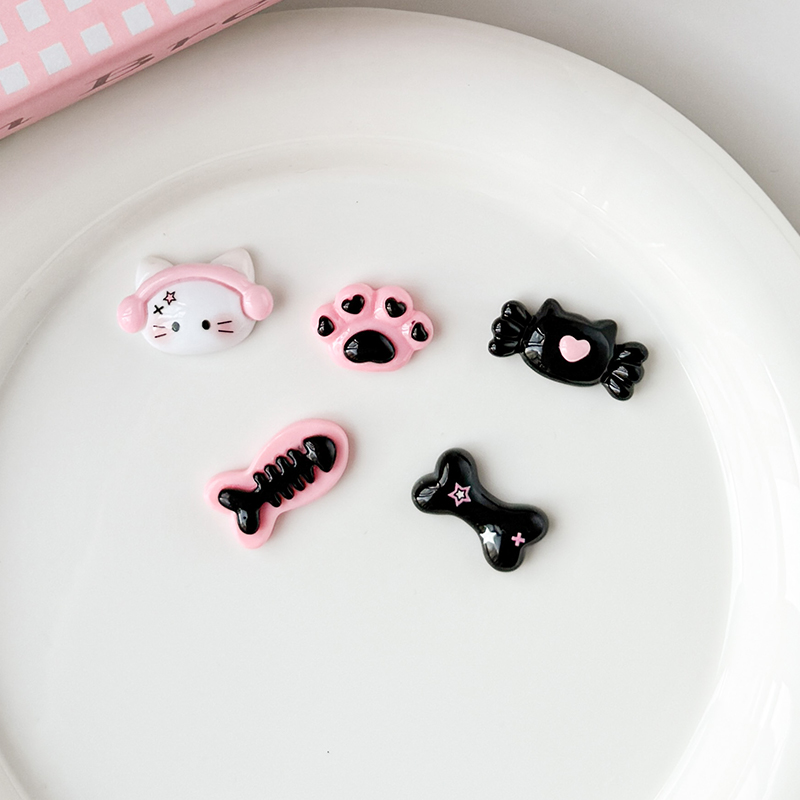 小猫小鱼diy装饰电动车遮挡贴