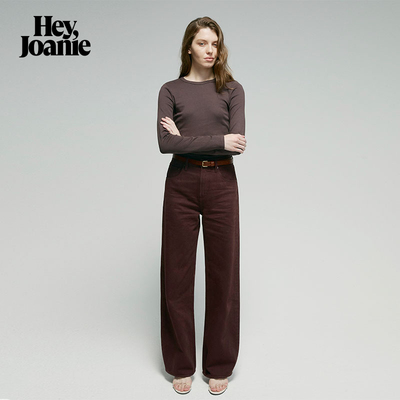 HJ039轻盈利落弯刀裤