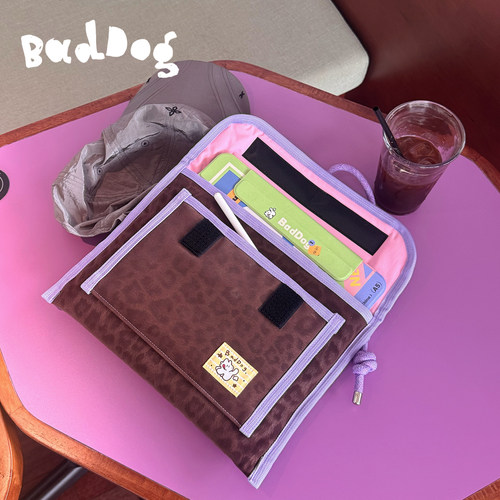 白的狗BadDog原创平板笔记本ipad电脑收纳包单肩内胆13寸11寸14寸