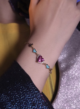 女925银锆石甜美风小清新