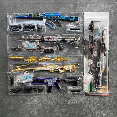 三角洲行动周边腾龙突击步枪合金玩具武器模型AKM阿萨拉卫队枪模