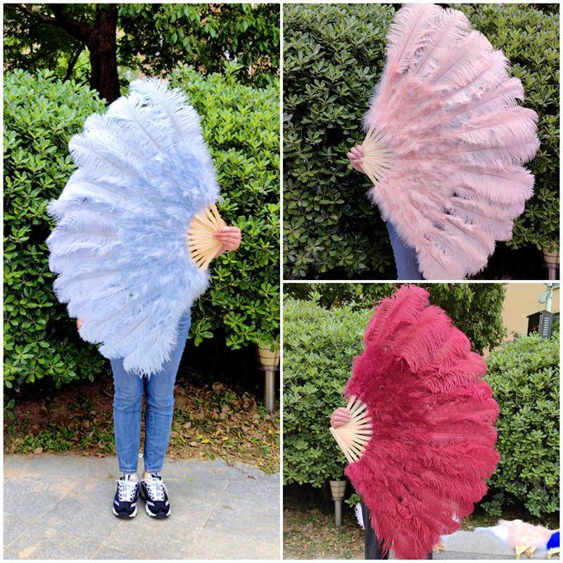 新款70cm大号鸵鸟羽毛扇子 肚皮舞酒吧演唱会舞台表演道具羽毛扇,家居饰品,工艺扇/团扇/喜扇/折扇,淘宝优惠券,粉丝福利购,淘宝优惠卷