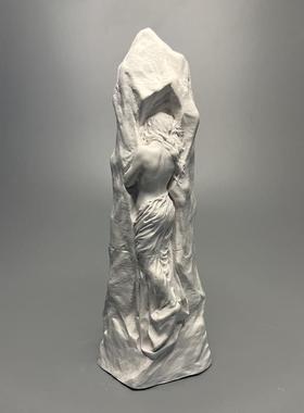 现代简约人物雕塑博物馆复刻艺术品石膏像扩香件桌面摆件生日礼物