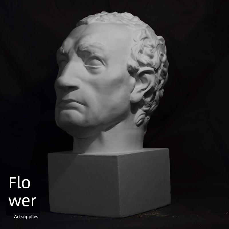 阿格密那塔头 石膏像美术写生教具静物绘画素描头像 雕像 包邮