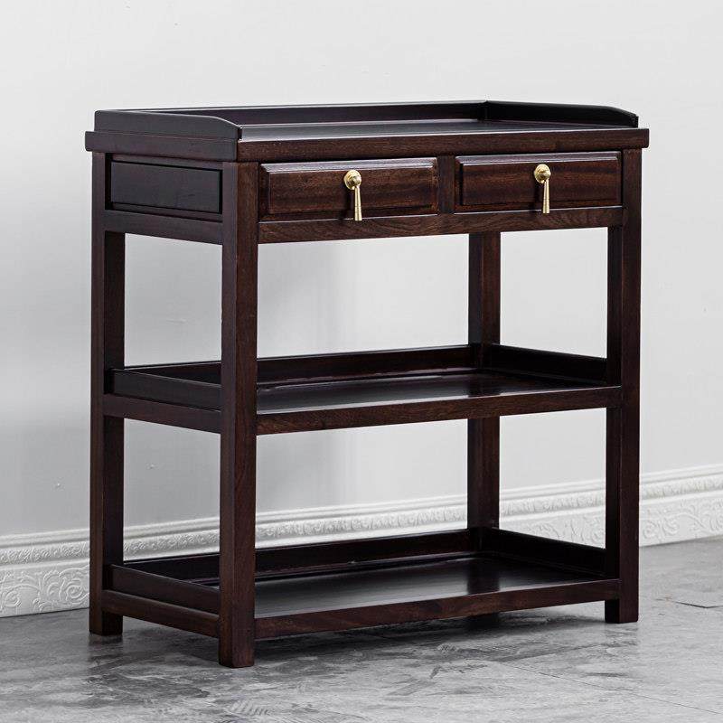 茶边柜茶桌茶水柜烧水台置物架茶艺台实木功夫茶台茶车带抽屉原木,住宅家具,角几/边几,淘宝优惠券,粉丝福利购,淘宝优惠卷