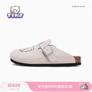 TTKJ联名款mikko正版鞋子女合集夏季透气勃肯半拖轻薄大头厚底鞋