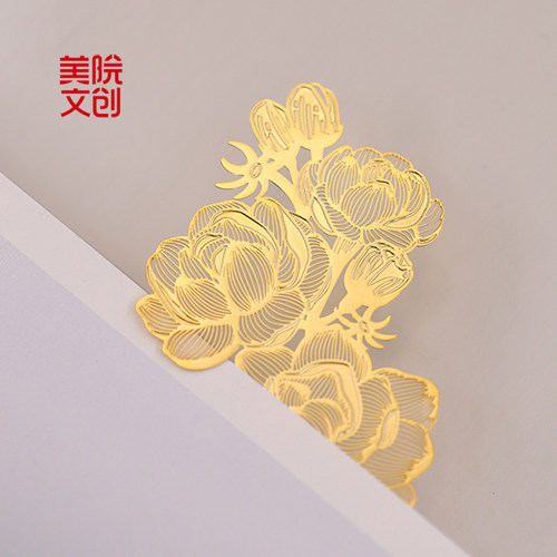 美院文创茉莉书签高档高级精致金属古典领导教师节老师小礼物毕业