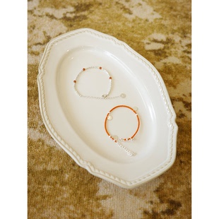 SecondMoon小众高级纯银红绳手链s925新年好运手绳