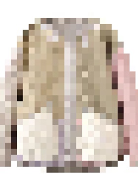 DN高端定制复古撞色拼接棉服外套女宽松休闲保暖短外套少女感