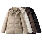 DN高端定制2025冬季 型设计感面包服羽绒服女 百搭宽松版 新款 时尚