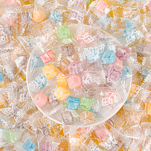 酸妞二代软糖8090怀旧糖果水果味混合软糖果100g万圣节糖果