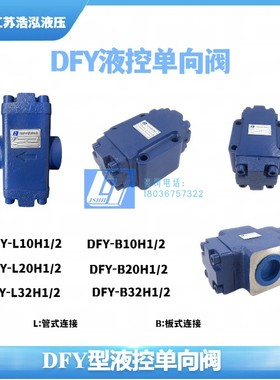 液控单向阀DFY-L10H2 A1Y-HaB A1Y-Hb10B DFY-L10H1 DFY-L20H2