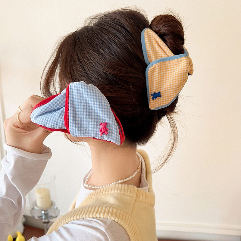 三角鲨鱼夹女高级感2026新款后脑勺盘发丸子头抓夹小清新发夹头饰,饰品/流行首饰/时尚饰品新,发饰,淘宝优惠券,粉丝福利购,淘宝优惠卷