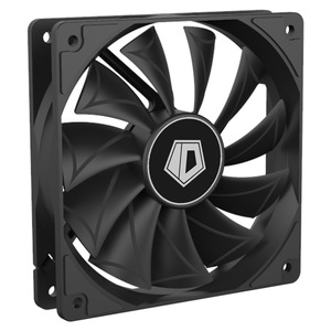 ID-COOLING XF-12025-SW SD-W -K白光黑色pwm温控cpu水冷散热风扇