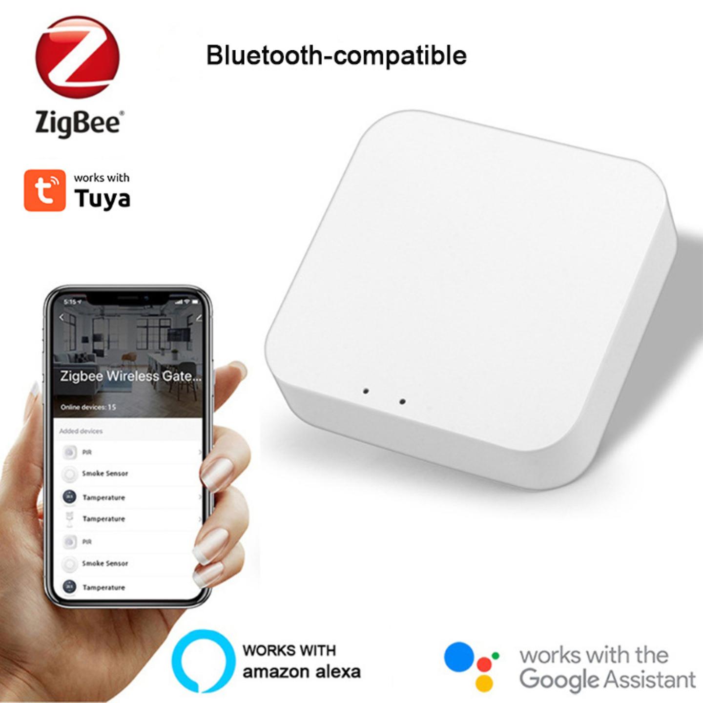 涂鸦智能zigbee/zigbee+蓝牙模块网关主机多智能家居设备联动远程