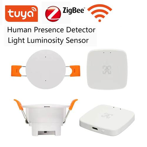 涂鸦zigbee人体呼吸存在传感器毫米波雷达传感器检测