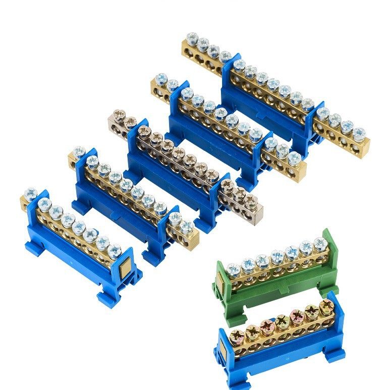 现供应出口型卡轨式铜接线端子6*9铜件并线耐温连接器铜芯接头