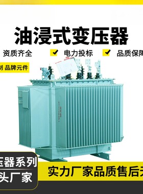 S11-M-80/250/630kva油浸式三相电力变压器S13户外高压变压器10KV