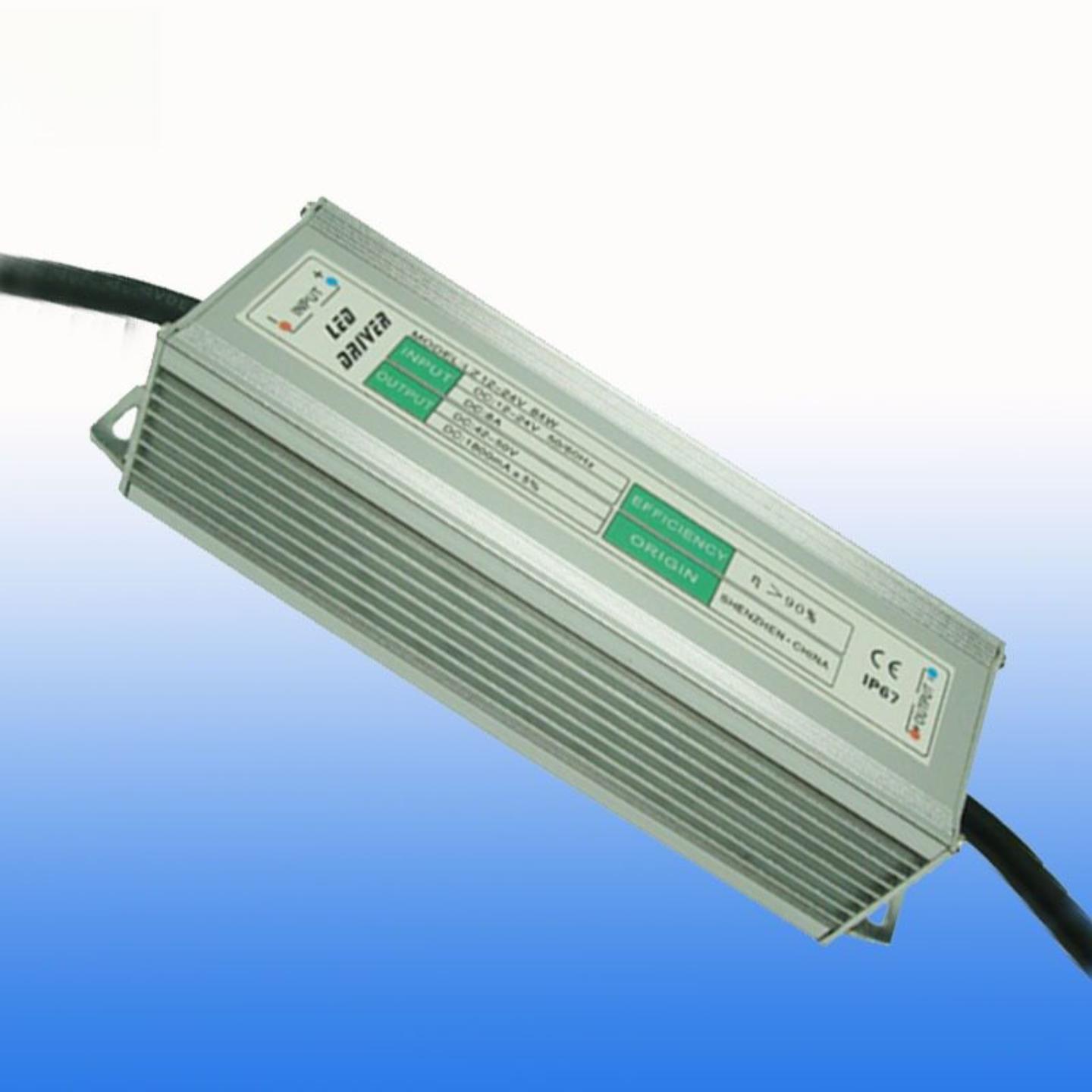 直流防水电源12v升压24v低压led投光灯草坪灯变压DC灯板恒流驱动